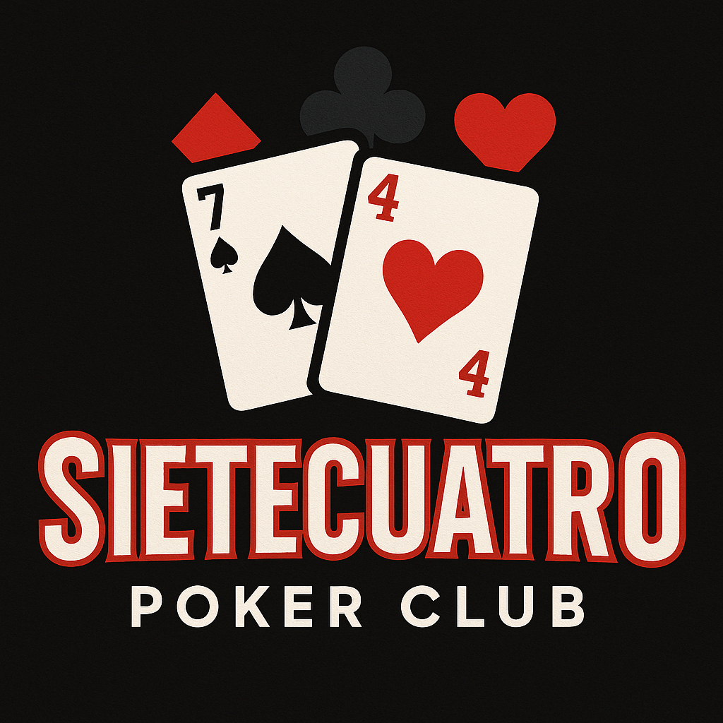 Sietecuatro Poker Club Logo